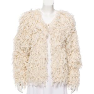 Ulla Johnson alpaca wool cardigan.
